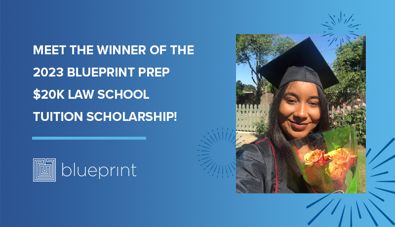 Blueprint Prep Scholarship Winner