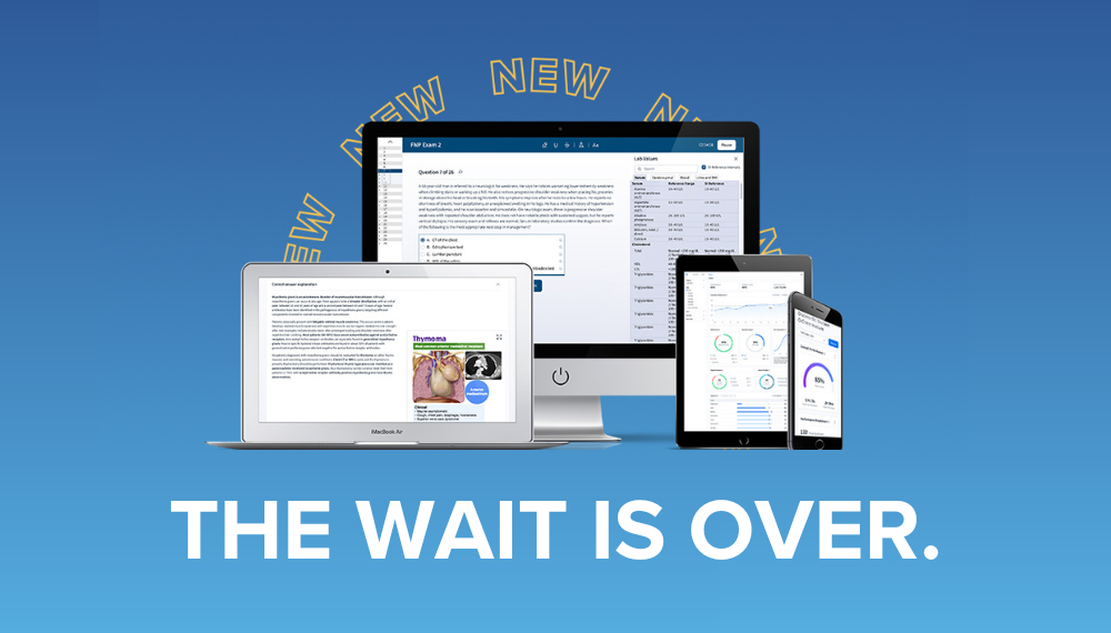 Introducing the new combined USMLE Step 2 Shelf Qbank from Blueprint Test Prep.